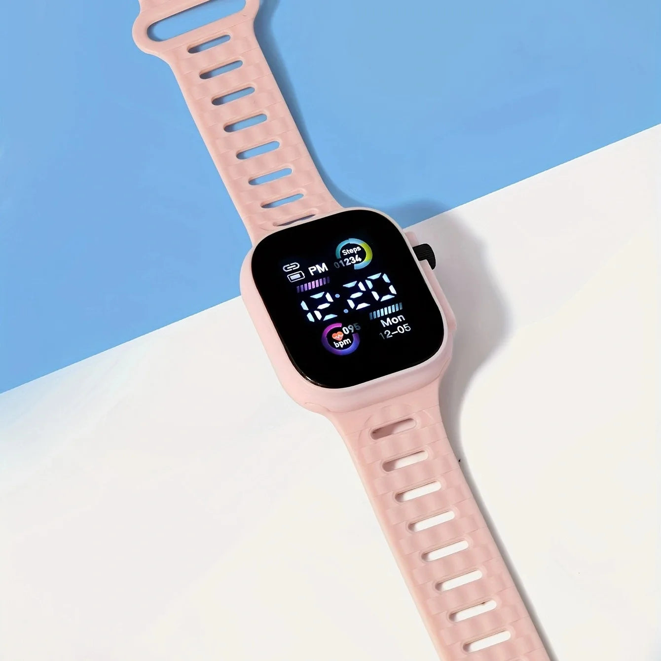 Luminous Children's Electronic Wristwatch LED Display Digital Kids Watches Sport Boys Girls Students Clock Watches Gifts Relojes