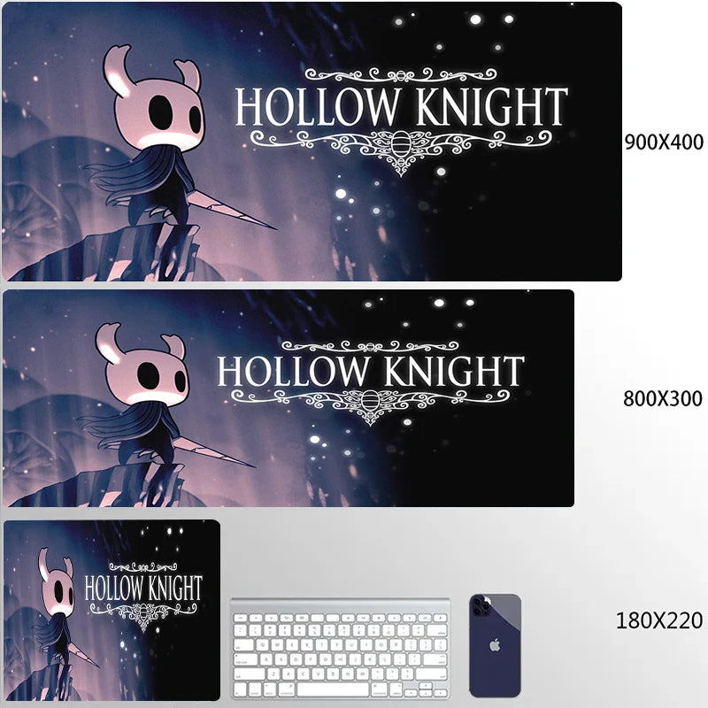 Hollow Knight Gaming Accessories Mouse Pad Office Laptop Cartoon Game Cabinet Mausepad PC Anime Cute HD Table Mat Large Carpet