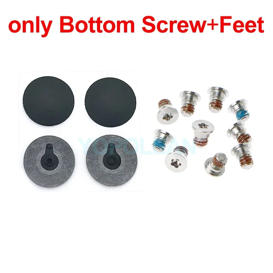 New Bottom Screw Screws + Rubber Feet + Srewdriver For Macbook Pro Retina 13" 15" A1398 A1425 A1502 2012 2013 2014 2015