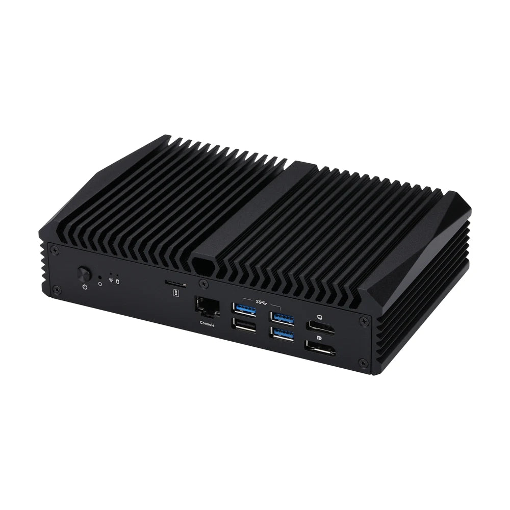Qotom Mini PC Q10900H6-S13 N100 N305 N150 N355 Support D5 RAM with 2 10G LAN 4 I226V LAN AES-NI Computer