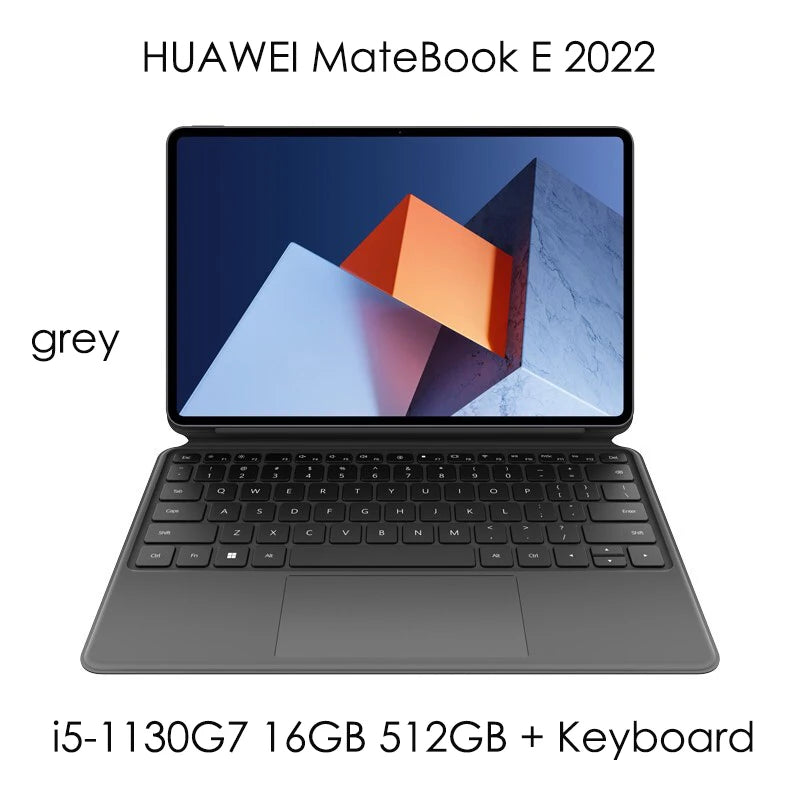 2022 HUAWEI MateBook E Tablet Mini Pc 12.6 Inch OLED Full Screen 2 In 1 Laptop i5/i7 8GB16GB 256GB/512GB  Windows 11 Notebook