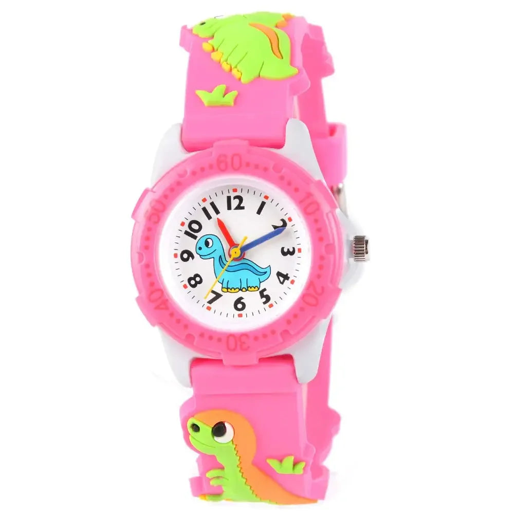 Kids Watches Analog 3D Cartoon Waterproof Sport Children Toddler Wrist Watches Gifts for 3 4 5 6 7 8 9 10 11 12 Ages Girls Boys