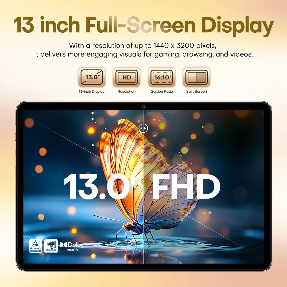 2025 Global Version Original Tablets Pad 8 Ultra Android 14 16GB+1T 8800mAh 5G Dual SIM Card WiFi GPS 13inch HD 4K Mi Tablet