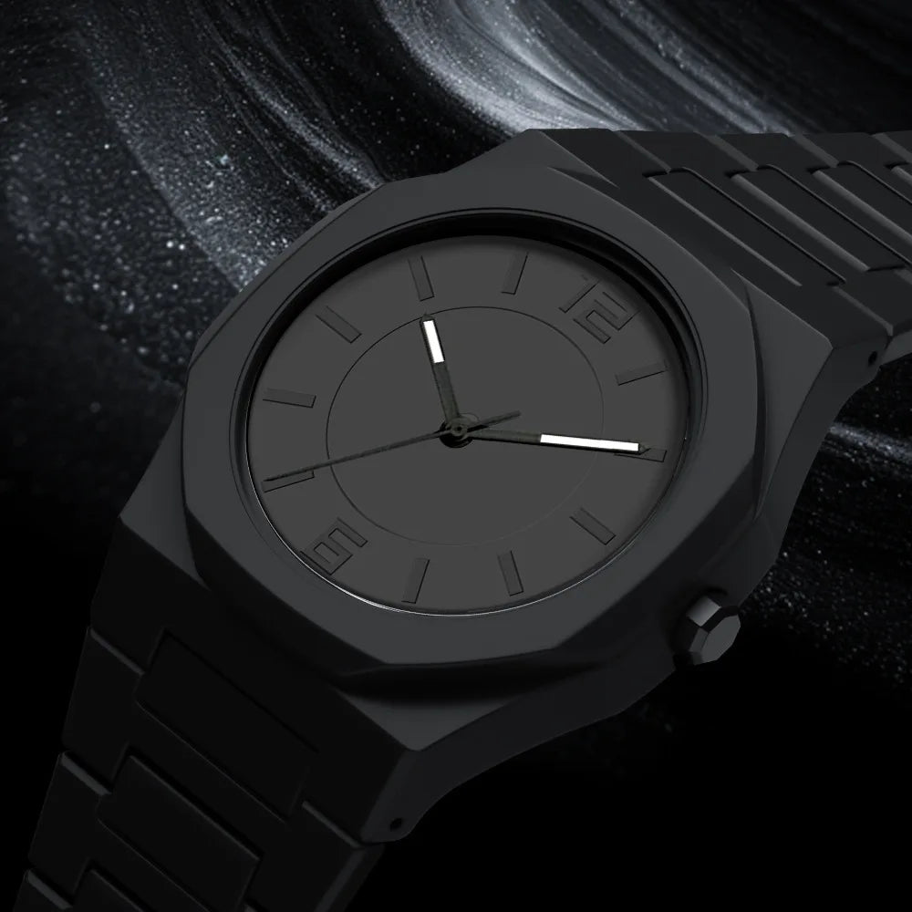 2025 New Men Watches Business Waterproof Plastic Wristbands Fashion Casual Quartz Wristwatch Man Clock Gift Reloj Hombre