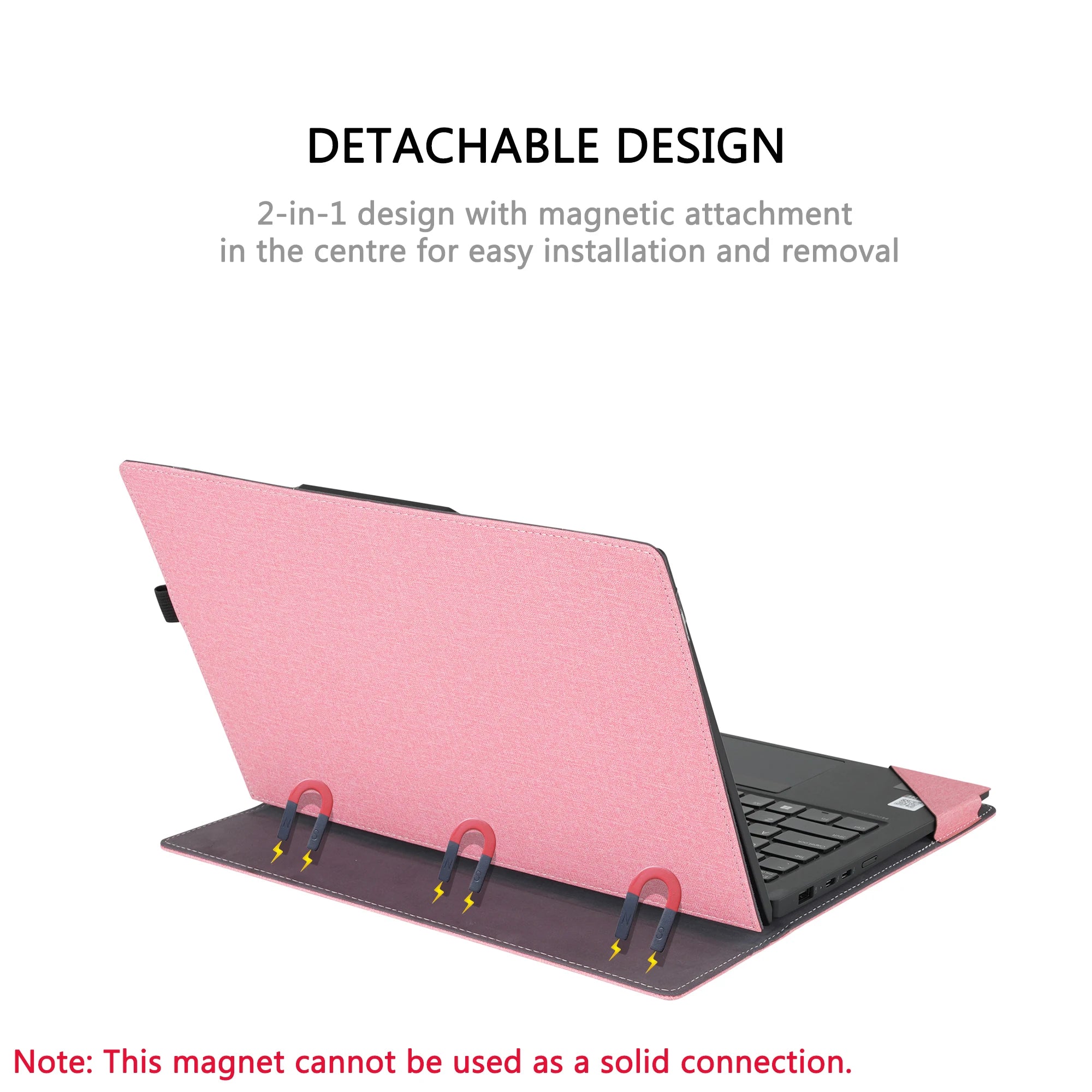 Laptop Case Cover For Lenovo Yoga Slim 7 14AKP10 /14ILL10 / 7i (14'', Gen 10) PU Leather Protective Bag with Foldable Cooling