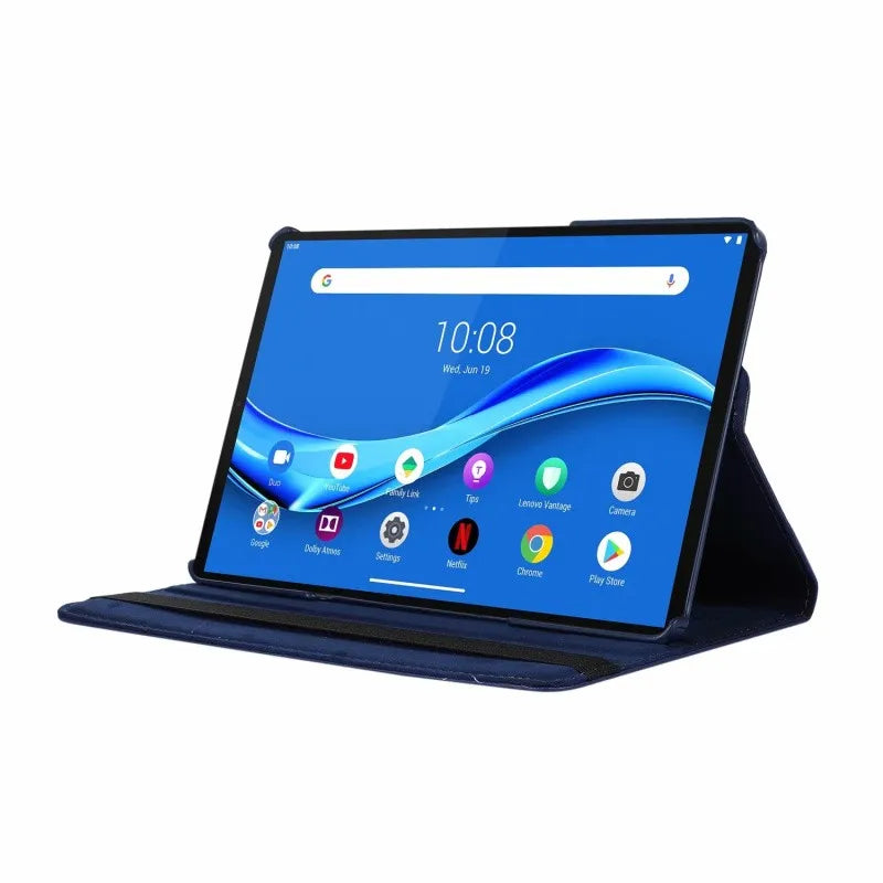 For Lenovo Tab K10 Case 10.3 Inch TB-X6C6F 360 Degree Rotating Flip Stand for Lenovo K10 Case for Lenovo Tab K10 Tablet Case