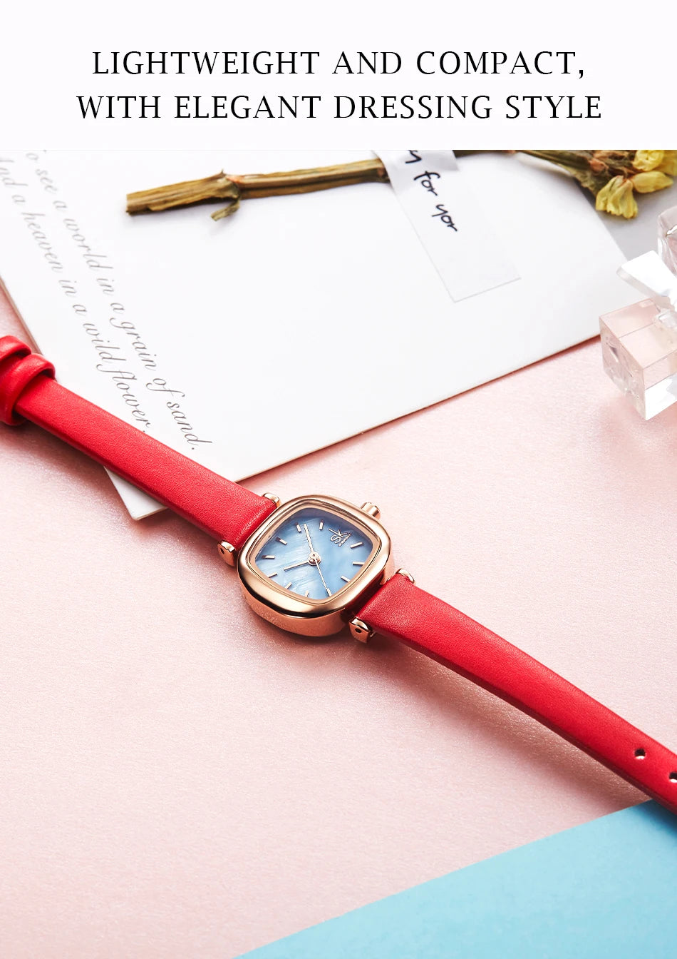 Shengke Fashion Women's Watches Original Design Square Ladies Quartz Wristwatches Elegant Woman's Best Gifts Clock for Female