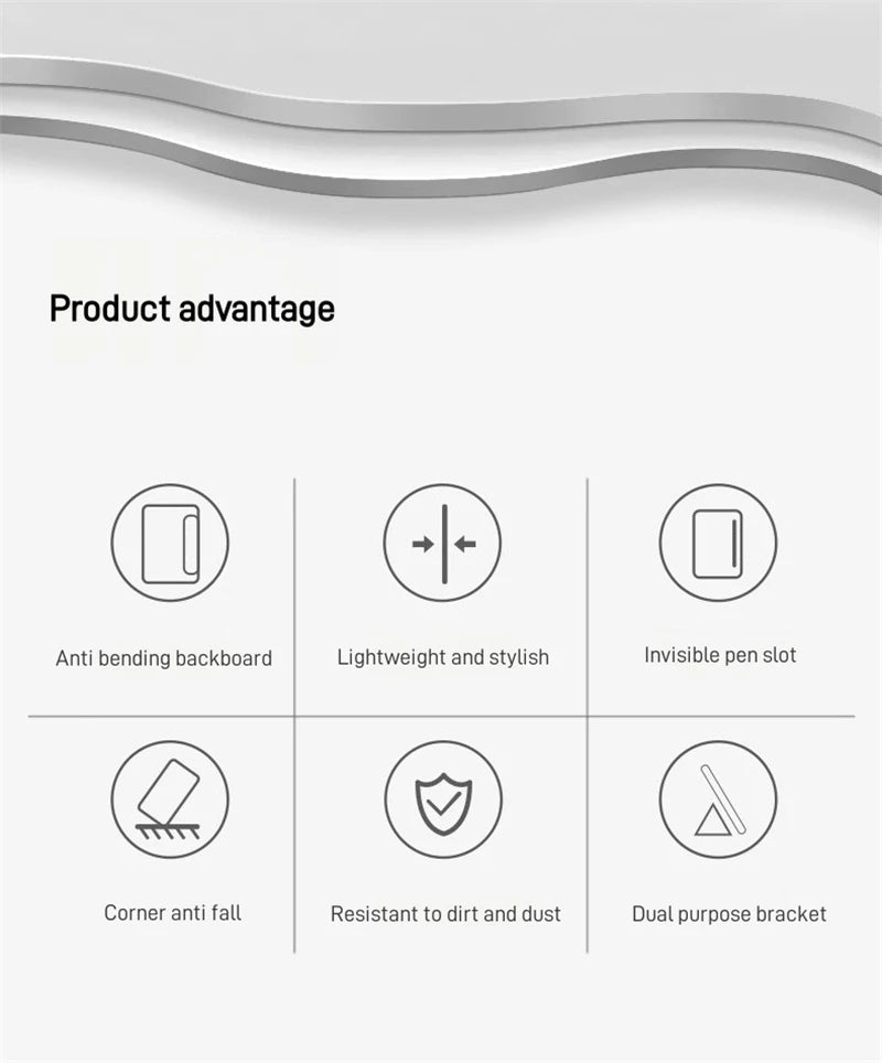 For Xiaomi Redmi Pad 2 2025 Case 11 inch with Pencil Holder Tri-Folding Clear Soft TPU Back Tablet for Redmi Pad 2 2025 Cover