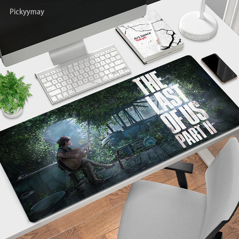 Last Of Us Large Mouse Mat Gaming Mousepad Big Gamer Mousepads Nonslip Rubber Keyboard Table Mats Desk Pad HD Mouse Pads XXL