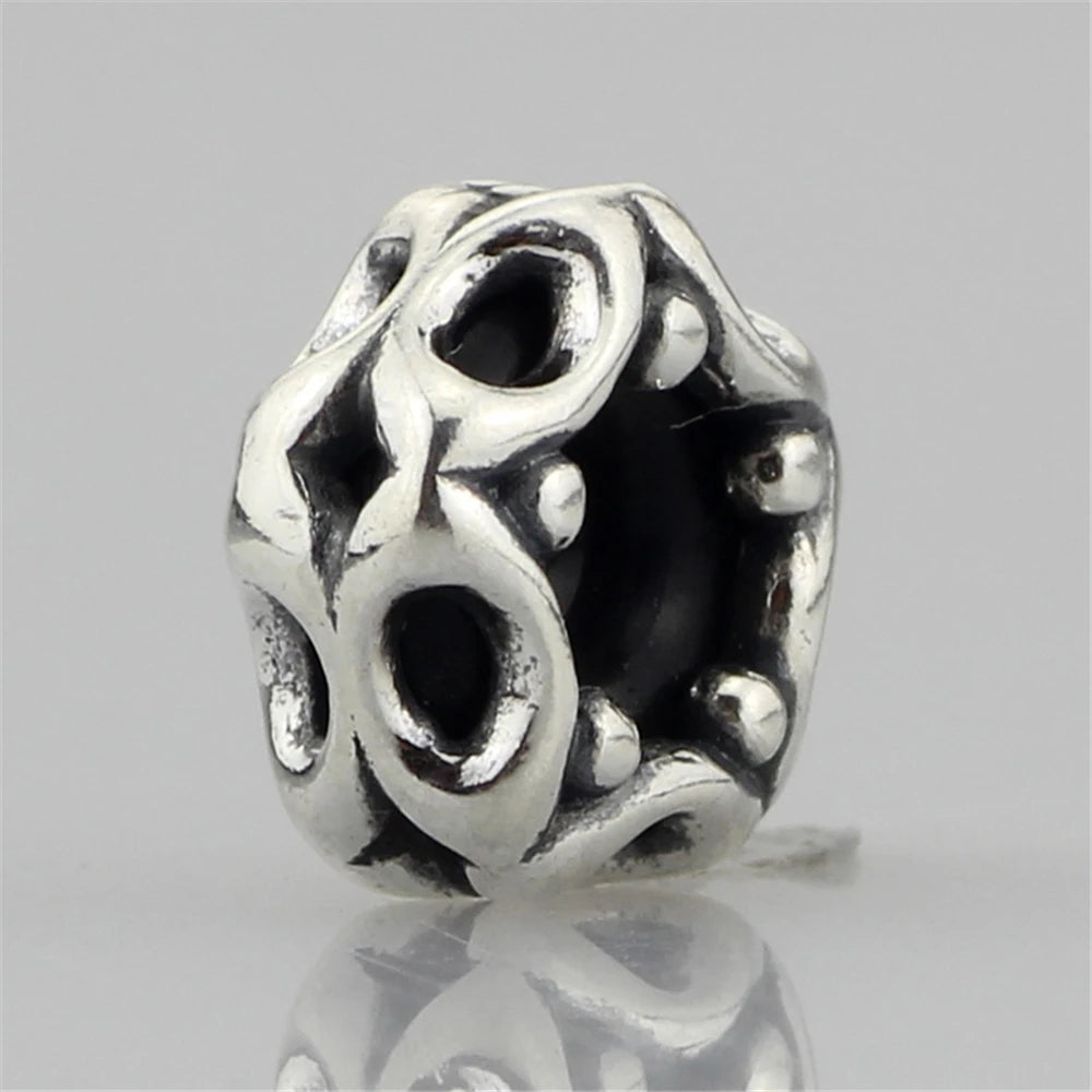 Mistletoe 925 Sterling Silver Cute Sweet Strawberries Stopper Spacer Charm Bead Fit European 3.0mm Bracelet Jewelry