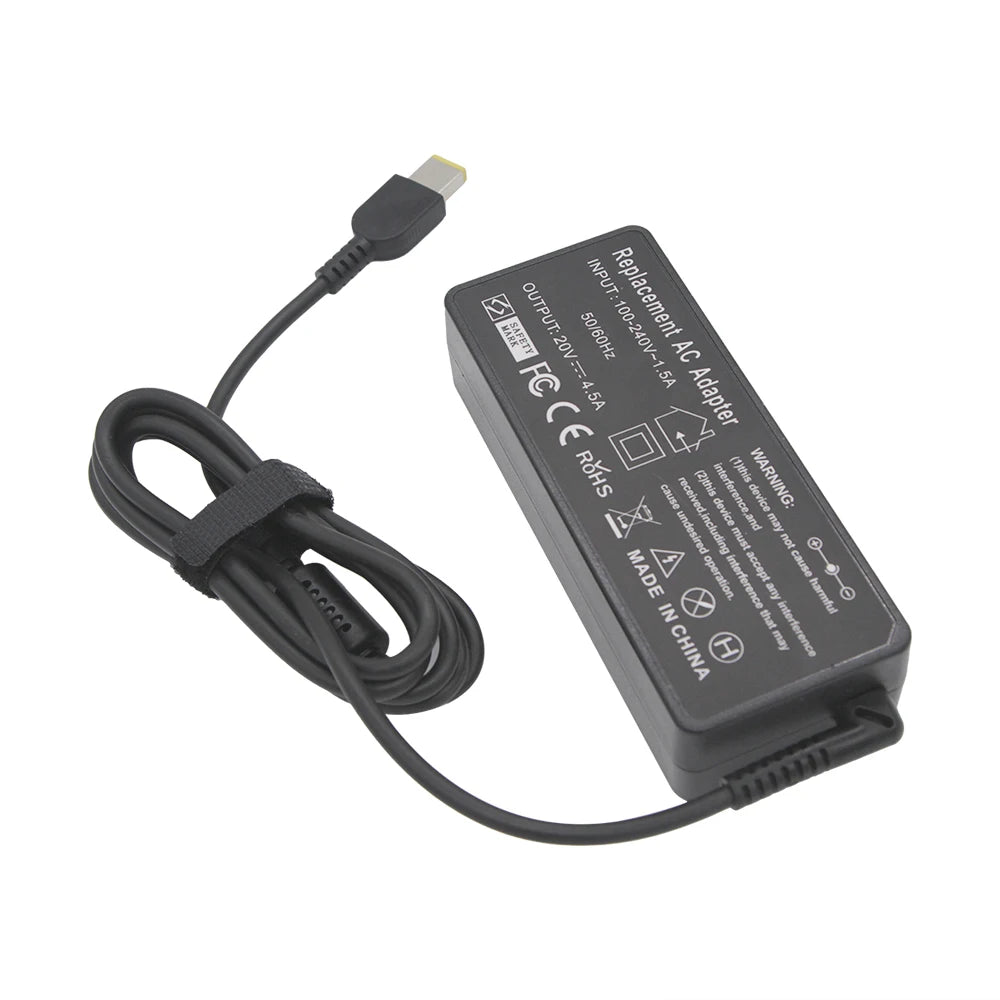 20V 4.5A 90W USB Pin OT-APB03 Laptop Charger For Lenovo ThinkPad X1 Ultrabook B40 G50 M4400 M4450 Z50 Z505 Essential G400s G405s
