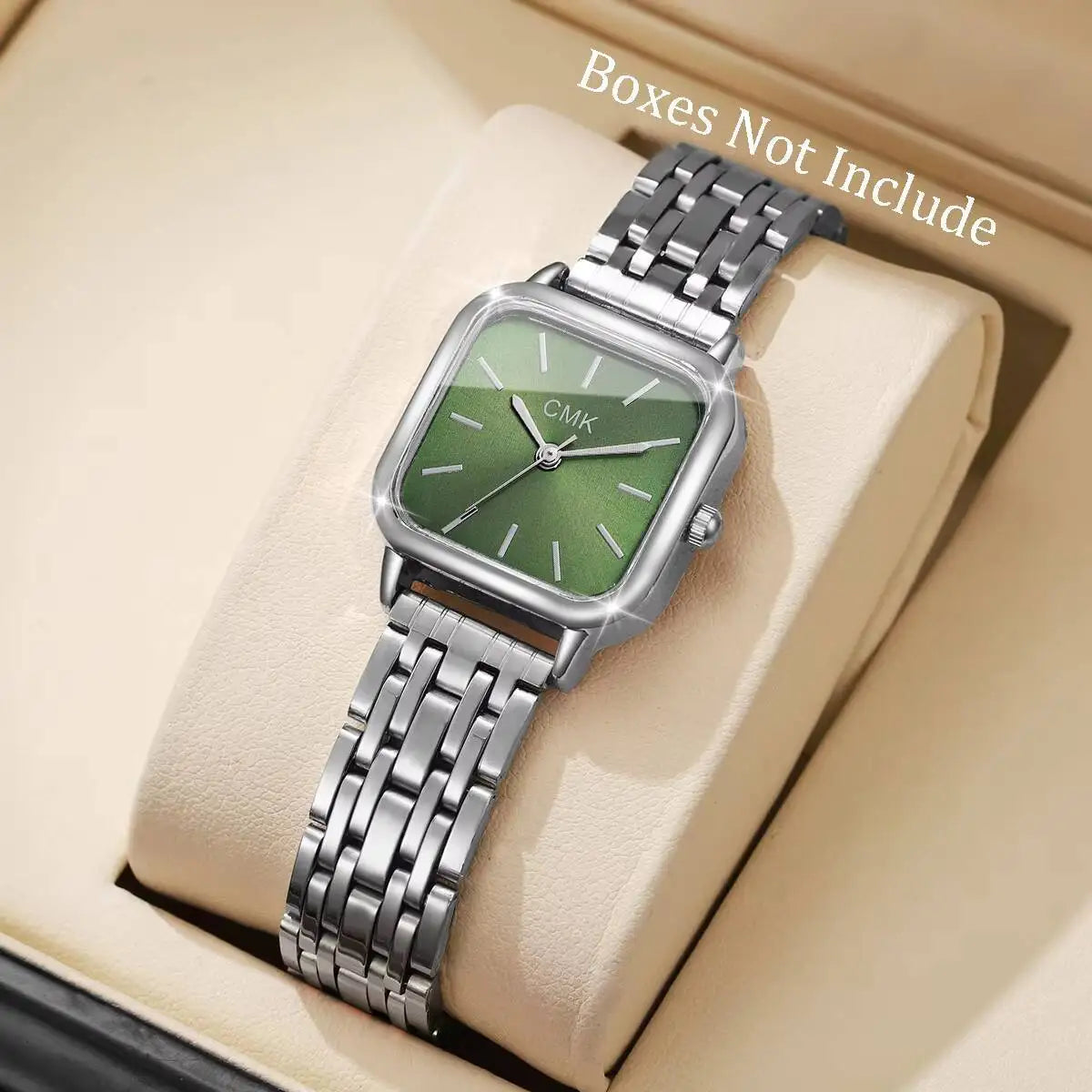 1/2/3/4/6PCS Fashion Women Watches Simple Square Dial Ladies Quartz Wristwatch Reloj Mujer（Without Box）