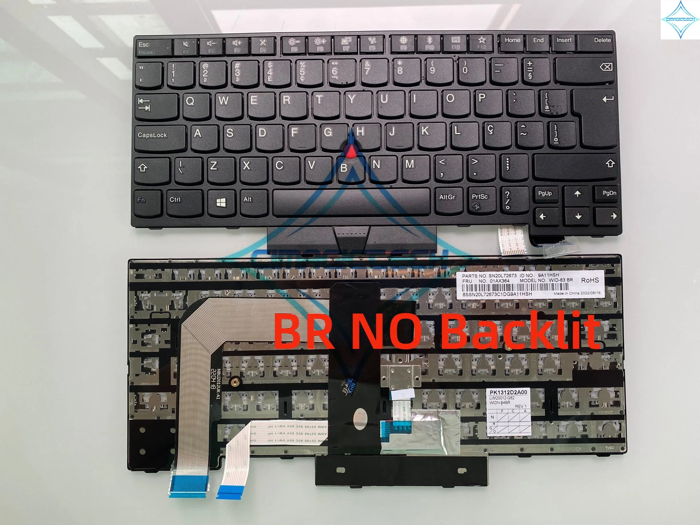New JP Japanese French FR Russian RU US Spanish SP Latin BR Brazil For Lenovo Thinkpad T470 T480 A475 A485 Portuguese Keyboard