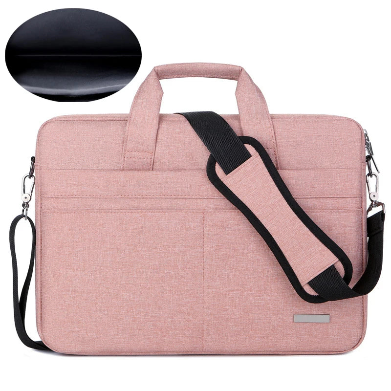Laptop Bag Sleeve Case Shoulder HandBag Notebook Pouch Briefcases For 13.3 14 15.6 17.3 Inch Macbook Air Pro HP Huawei Asus Dell
