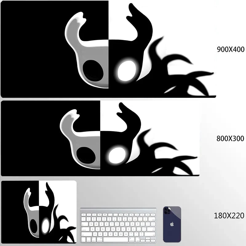 Hollow Knight Gaming Accessories Mouse Pad Office Laptop Cartoon Game Cabinet Mausepad PC Anime Cute HD Table Mat Large Carpet