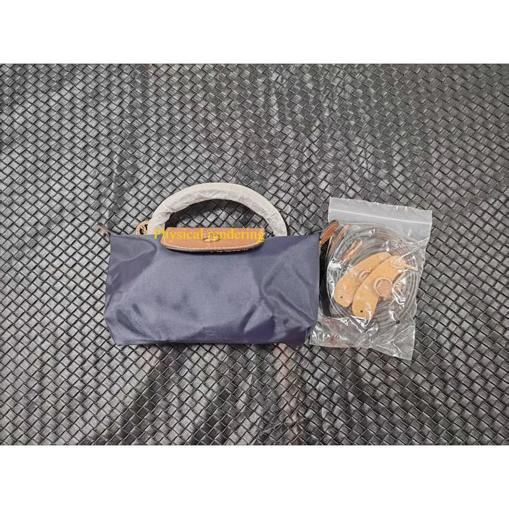 Fashionable New Non Perforated Nylon Bag Portable with Shoulder Straps Multifunctional Shoulder Bag Dumpling Bag Mini Handbag