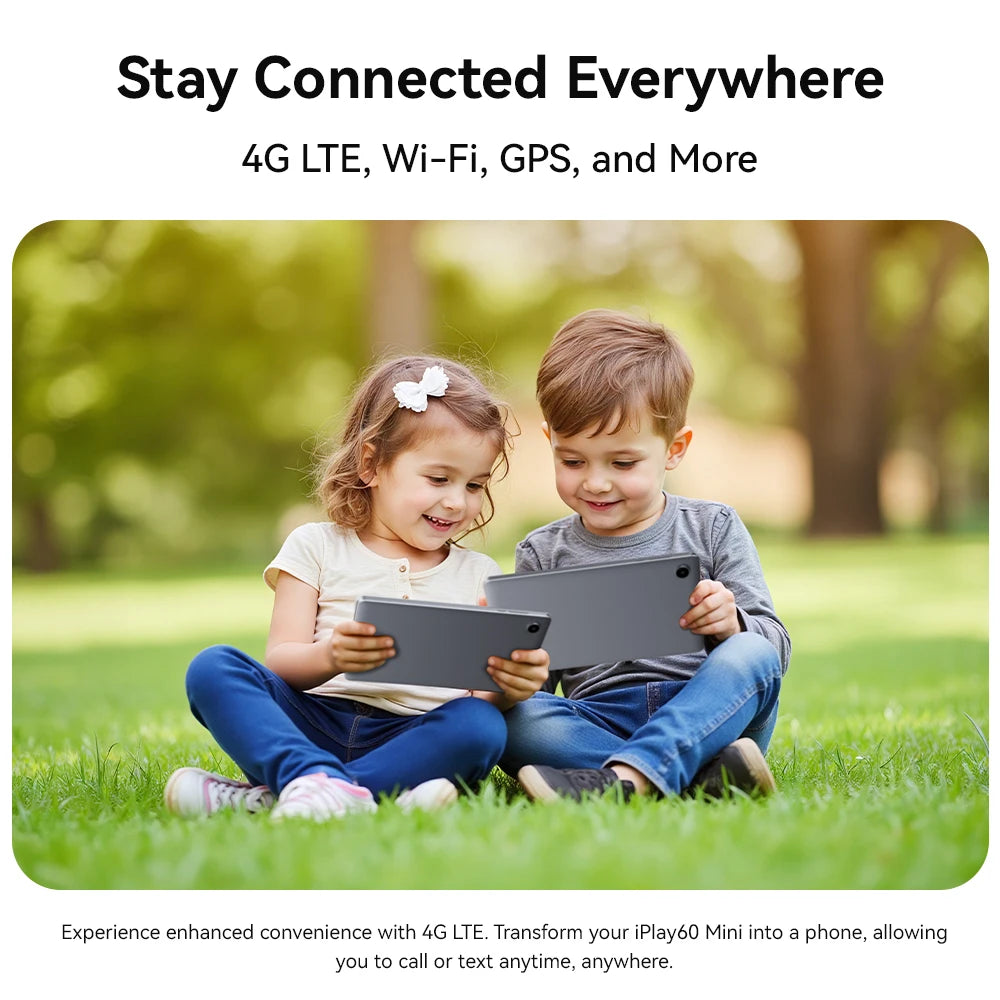 ALLDOCUBE iPlay 60 mini Tablet 8.68inch Android 15 12GB(4GB+8GB Virtual) RAM 64GB ROM Unisoc T606 Dual 4G LTE 90Hz IPS