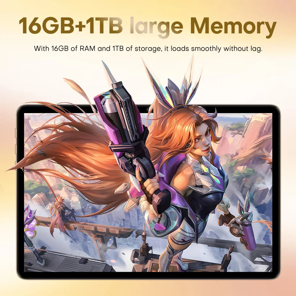 2025 Global Version Original Tablets Pad 8 Ultra Android 14 16GB+1T 8800mAh 5G Dual SIM Card WiFi GPS 13inch HD 4K Mi Tablet