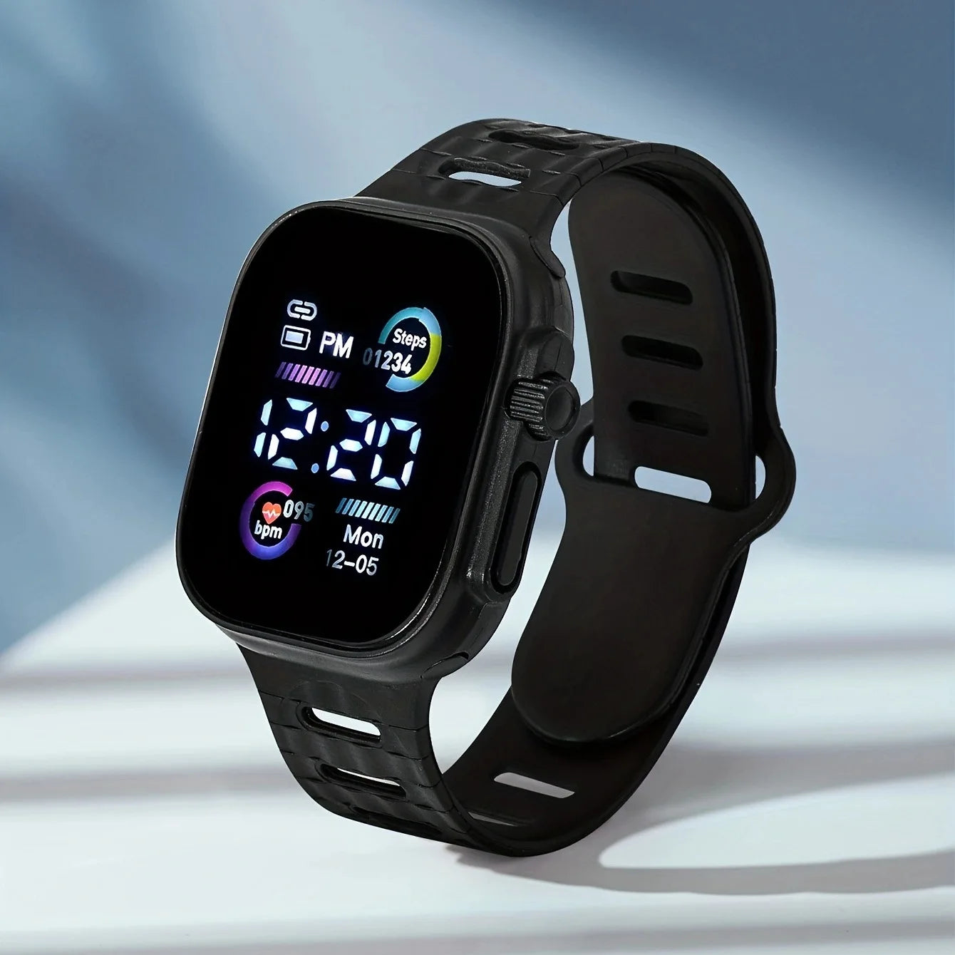 Luminous Children's Electronic Wristwatch LED Display Digital Kids Watches Sport Boys Girls Students Clock Watches Gifts Relojes