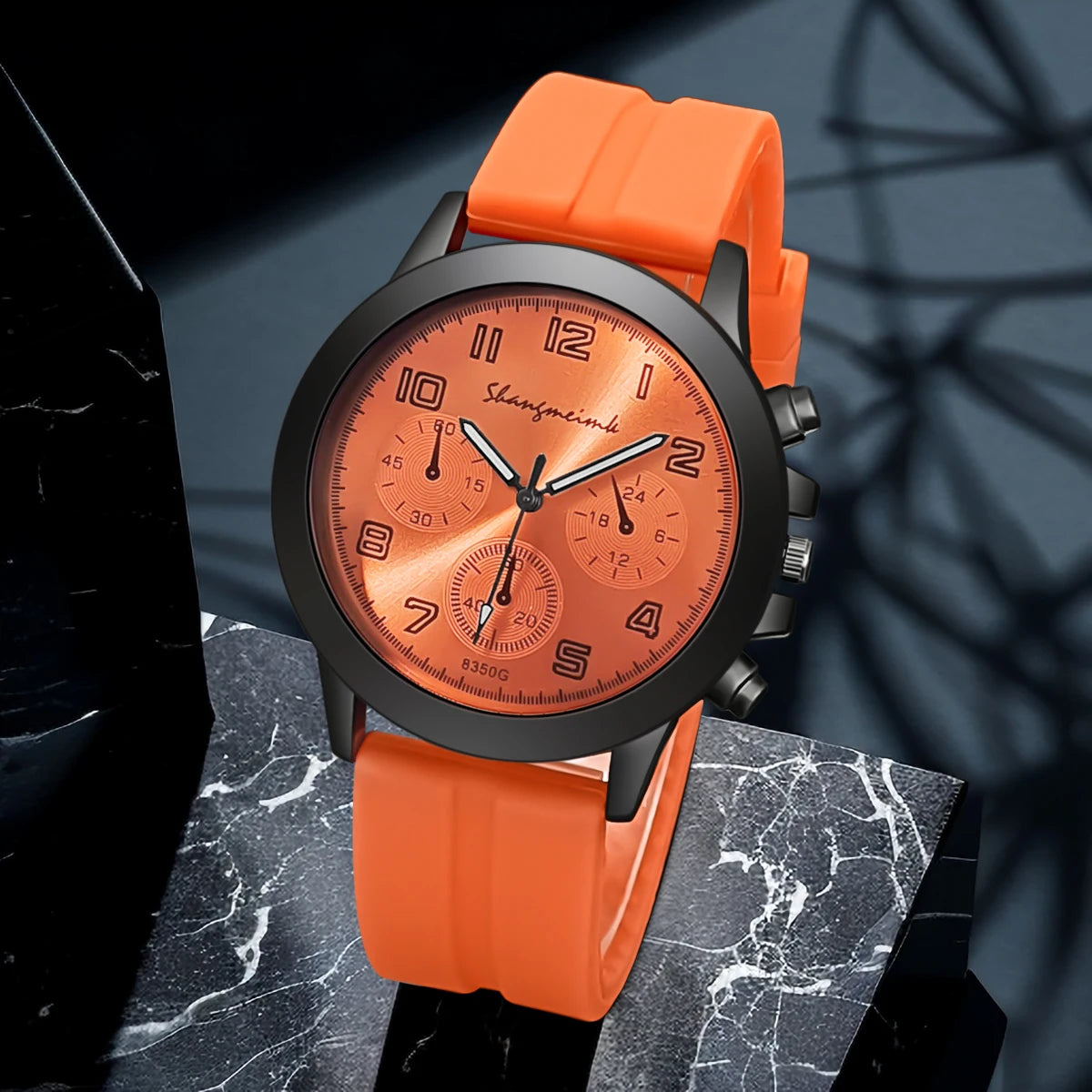 Men Watch Casual Quartz Watches For Men Clock Man Silicone Strap Wristwatch Friends Family Gift Valentine's Day