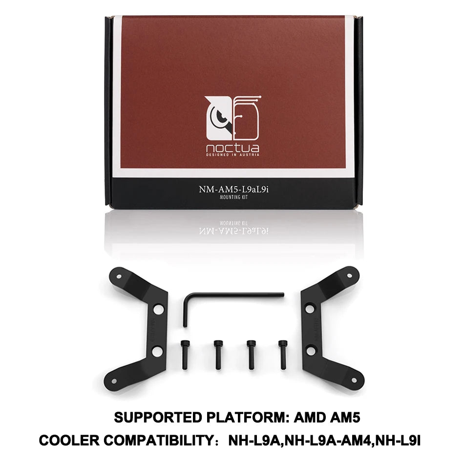 Noctua NM-AM5/4-MP83 MP78 L9aL9i Mounting-kit AMD-AM5-AM4 Socket For Noctua CPU cooler AMD-AM5-AM4 Platform AM5 Mounting bracket