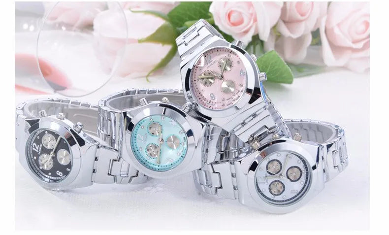 Fashion LONGBO Brand Luxury Waterproof Casual Quartz Watch Women Lady Gift Watches Waterproof Stainless Steel Watch Montre Femme