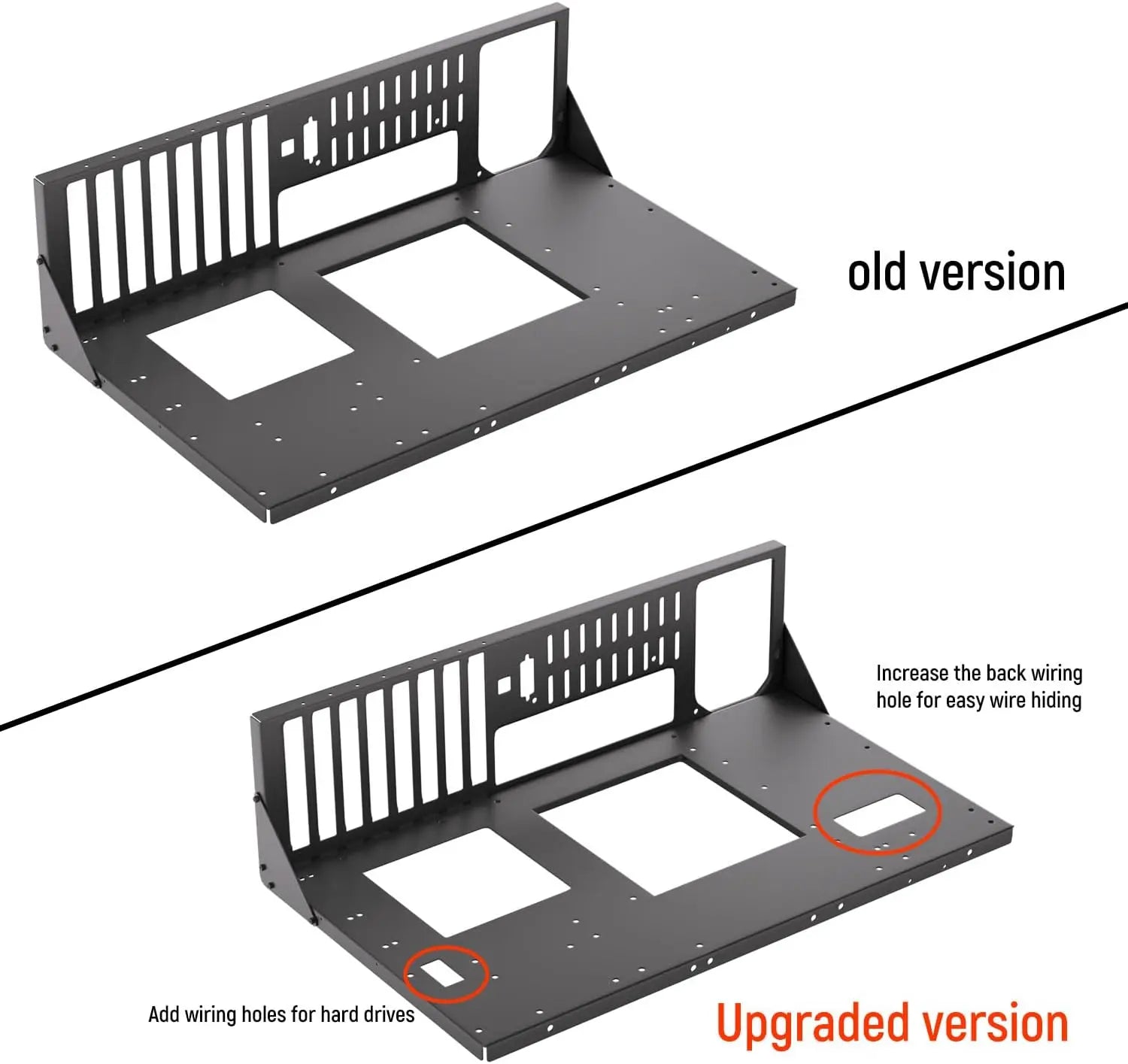 Open Air Computer PC Case, Test Bench Chassis ATX Open Mining Frame Computer Case, DIY PC Case Rack for ATX MATX ITX Motherboard