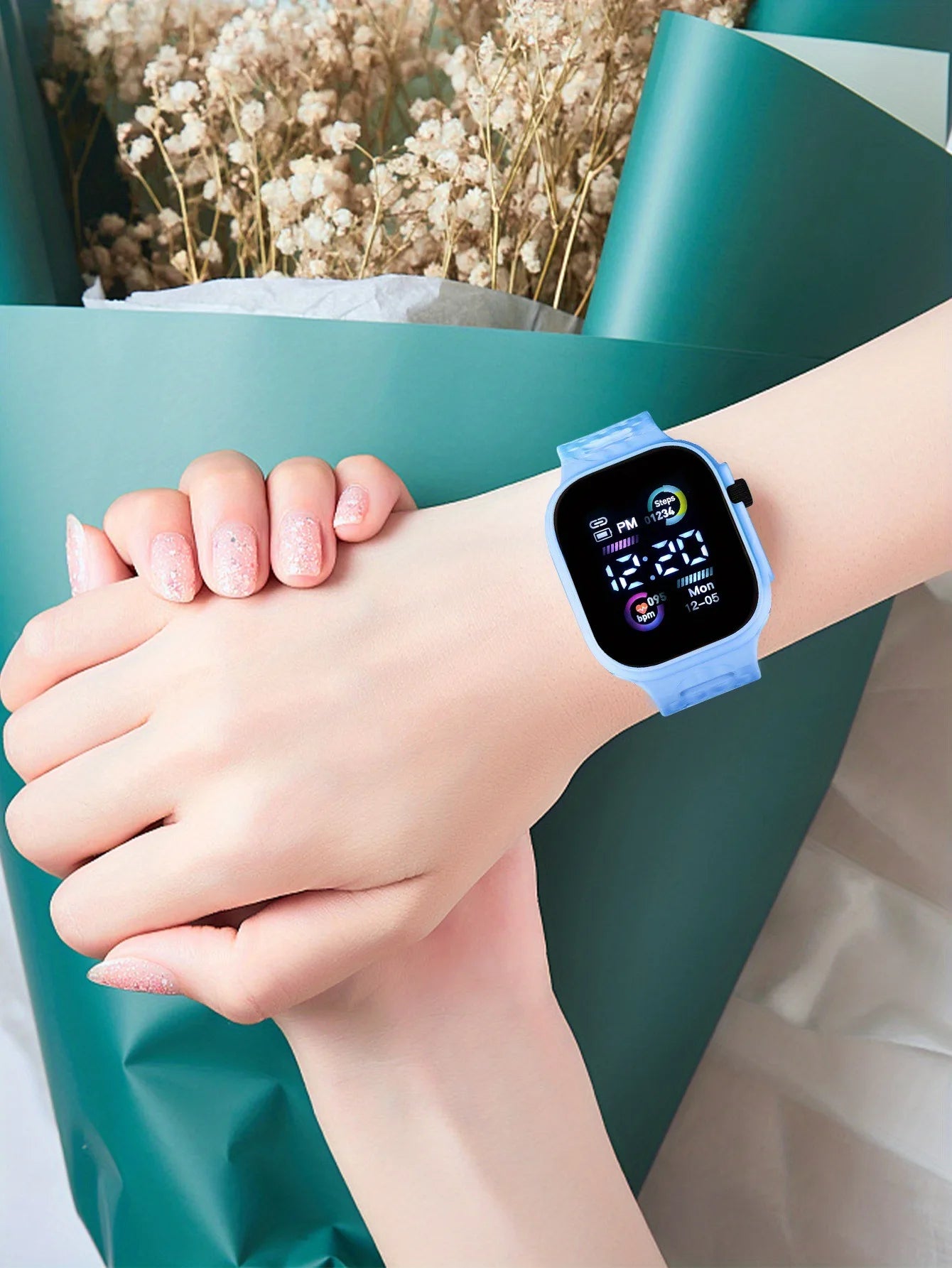 Luminous Children's Electronic Wristwatch LED Display Digital Kids Watches Sport Boys Girls Students Clock Watches Gifts Relojes