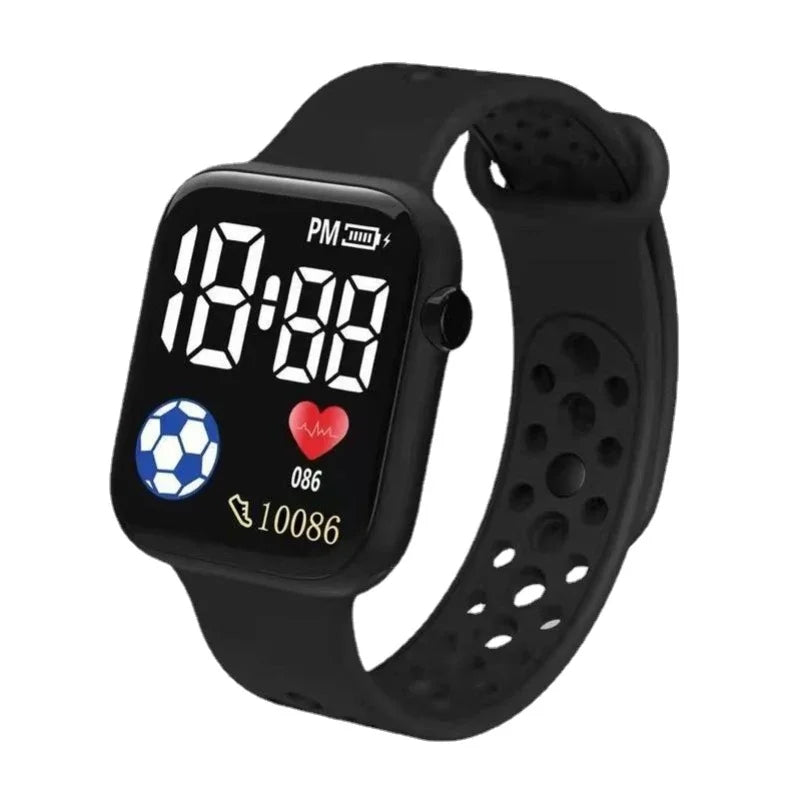 New Kids Sports Digital Watch Waterproof LED Display Children Electronic Watches for Girls Boys Wristwatch Time Machines Clock
