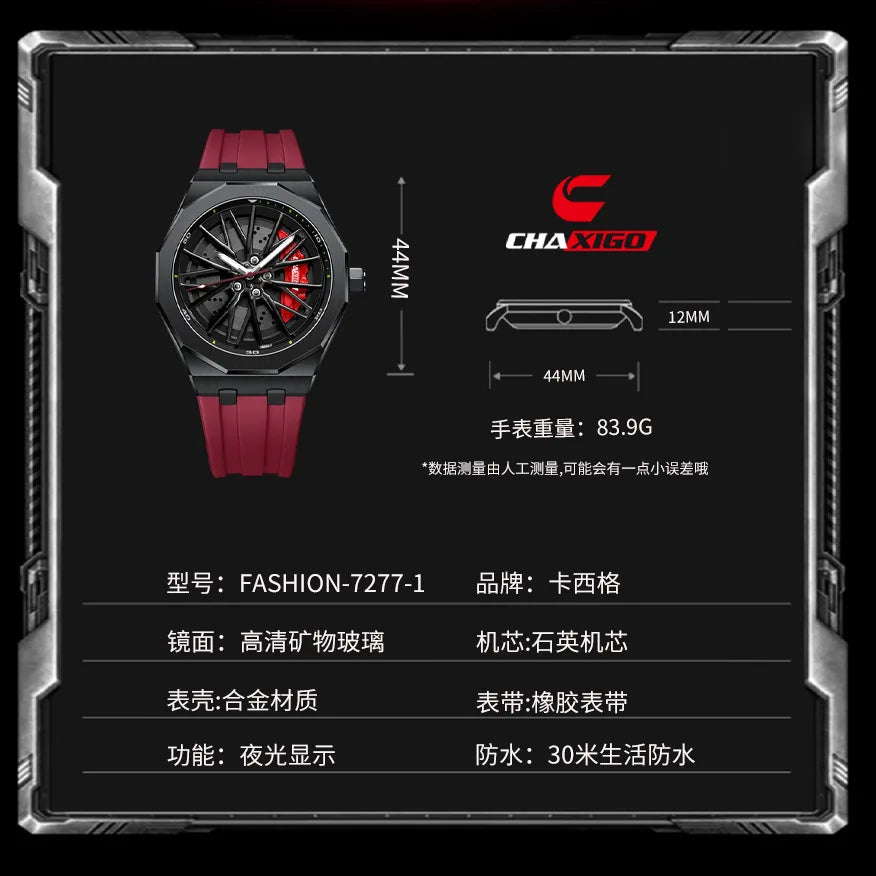 New Casual Man Wrist Watch Fashion Sports 5ATM Waterproof Men's Quartz Watches Silicone Band Male Clock Relogio Masculino