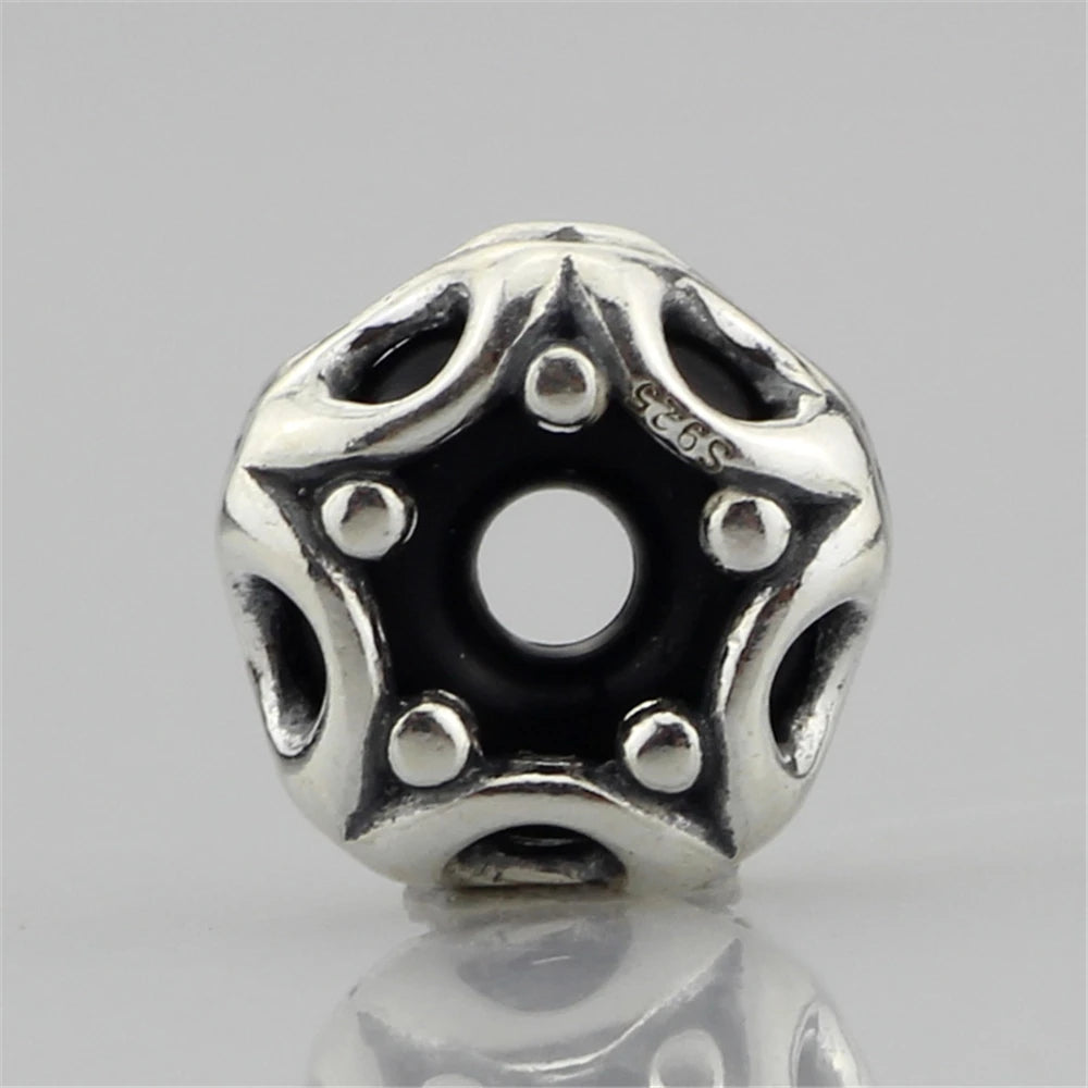Mistletoe 925 Sterling Silver Cute Sweet Strawberries Stopper Spacer Charm Bead Fit European 3.0mm Bracelet Jewelry
