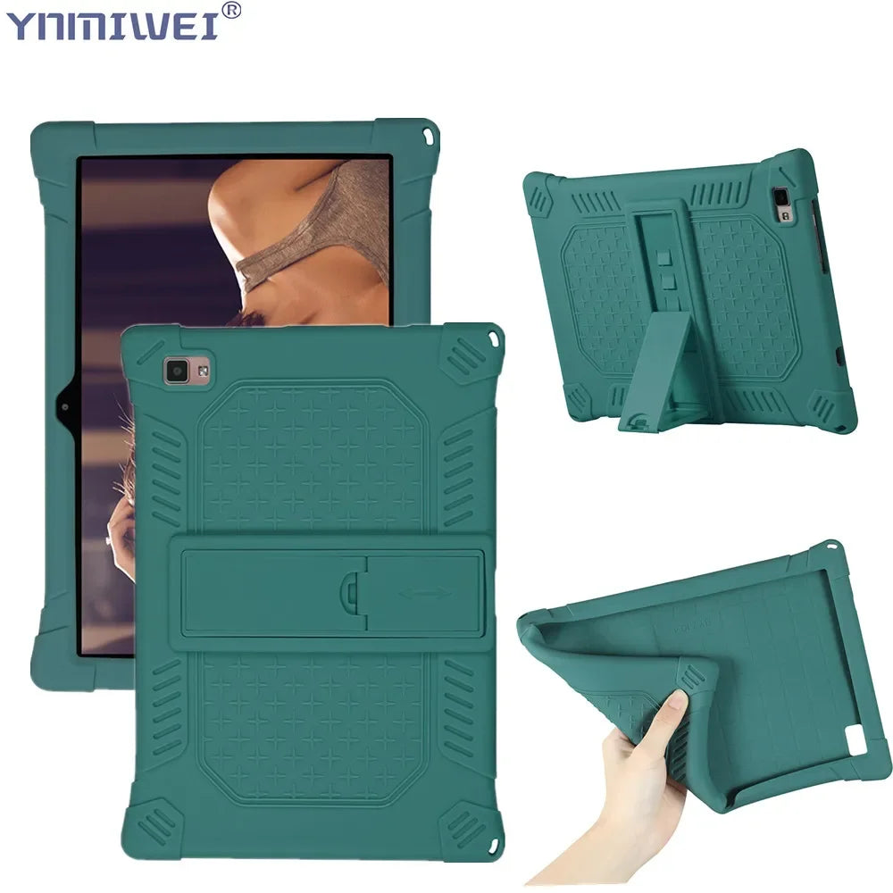 Soft Tablet Cover for Teclast P20hd P30s Case Silicon Stand Holder for Teclast P20 HD M40 Pro Plus Tablet PC Funda Cover Cases