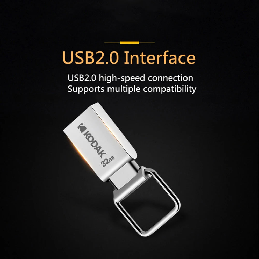Kodak USB Flash Drive K112 64GB Mini  Pendrive Metal U-disk for smartphone PC desktop laptop macbook