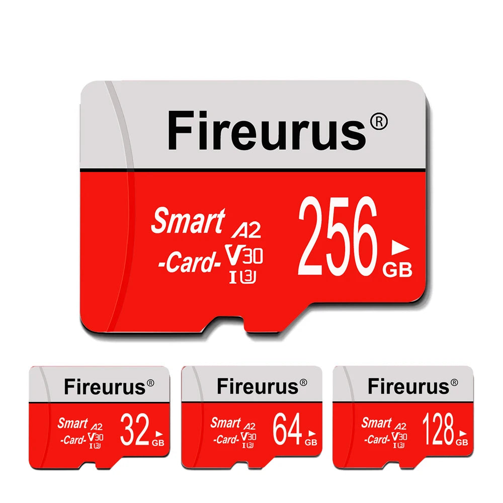 High Speed C10 U3 Memory Card 32GB 64GB V30 Micro TF SD Card 64GB 128GB 256GB TF Card For Camera Surveillance Devices