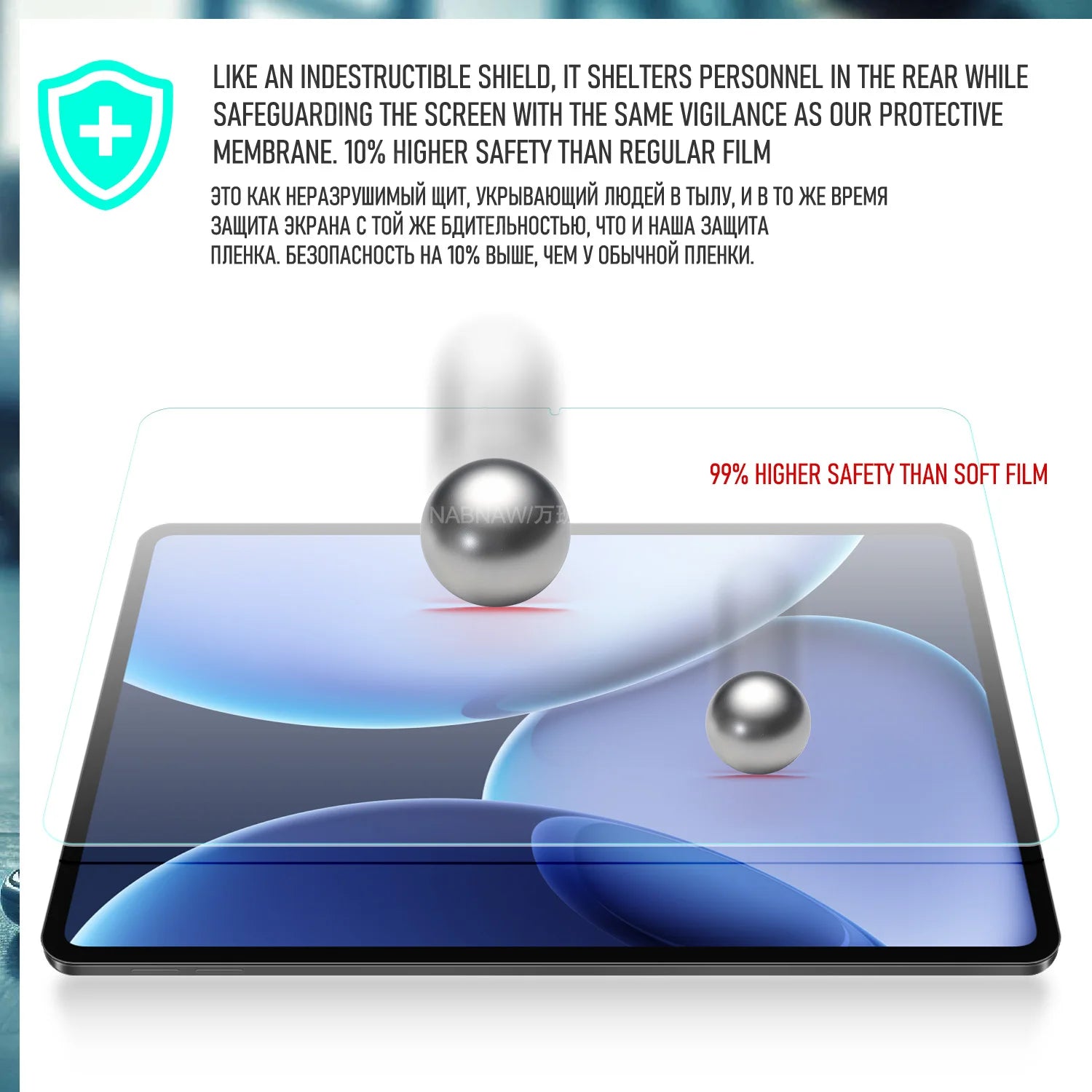 2 Pieces Oil-coating Clear Tempered Glass HD Hard Film Scratch Proof Screen Protector For OPPO Pad 4 Pro 13.2
