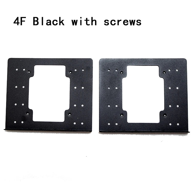 Chassis built-in 4F mechanical hard disk bracket metal 4x3.5 hard disk superimposed expansion fan cooling For PC case
