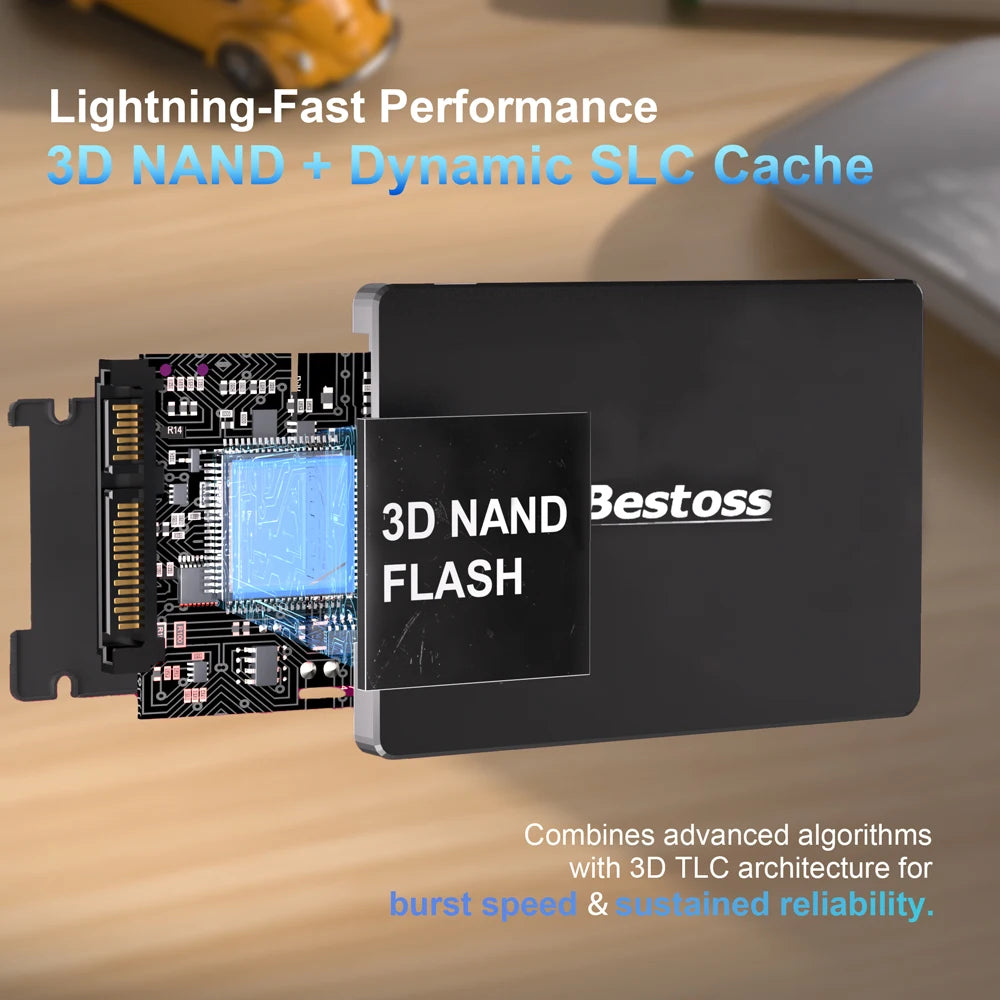 Bestoss Ssd 4TB Internal Sata 1Tb 512gb 128gb Ssd 2tb Hard Disk 256gb Ssd Drive For Laptop Notebook Ssd201 45