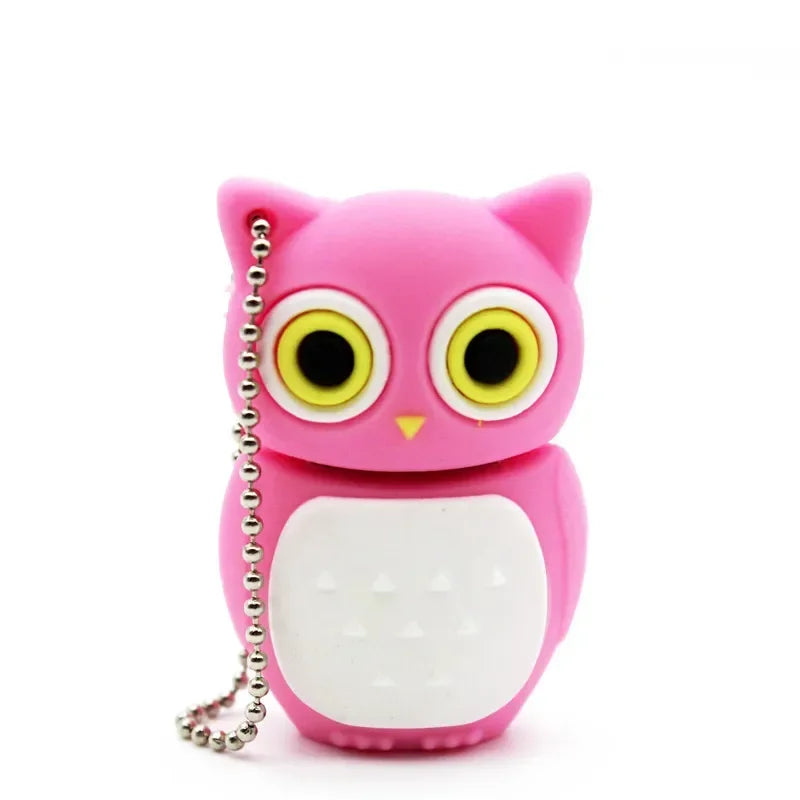 JASTER New Cute Cartoon USB 2.0 Flash Drive 64GB 32G Penguin U Disk 16GB Pen Drives 8G pendrive 4GB Gifts Key Chain Memory Stick