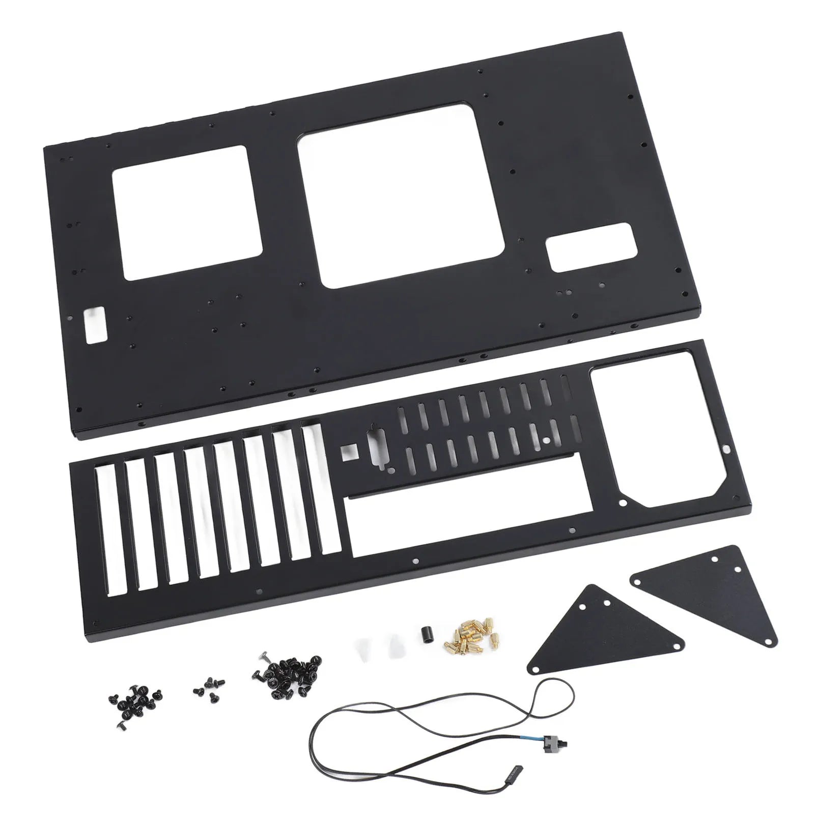 Computer Open Case Rack Support X79 X99 Dual Servers Mainboard DIY Computers Open Chassis For ATX M ATX ITX Motherboard