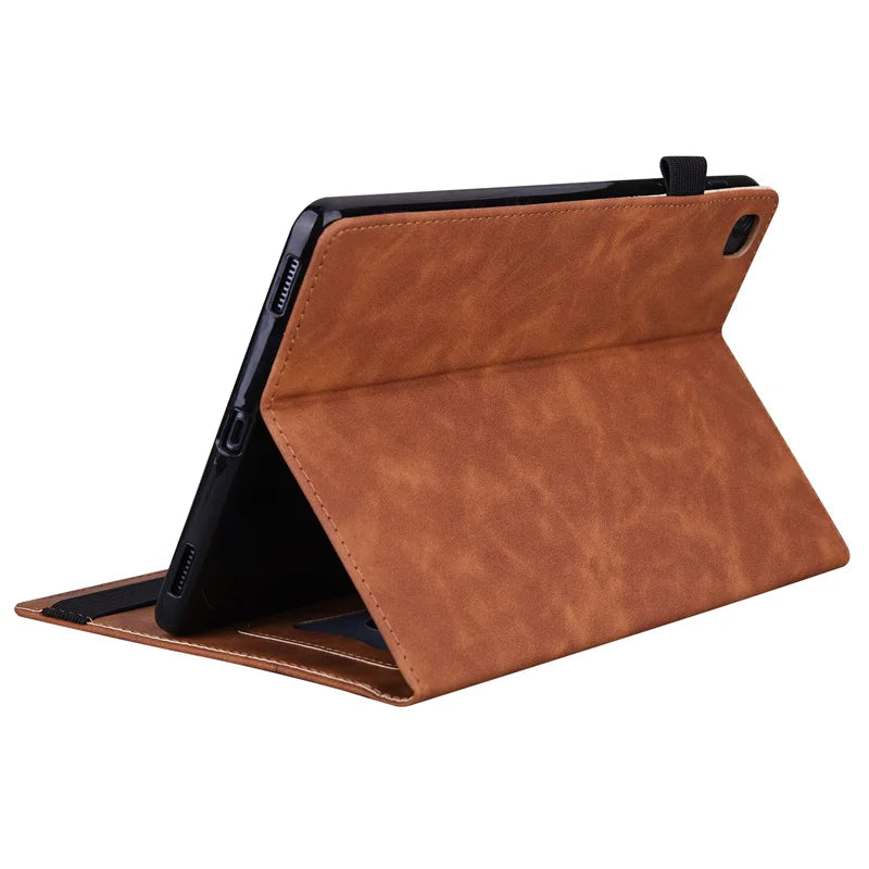 For iPad Air 11 13 Inch Case 2024 PU Leather Soft TPU Back Business Folio Cover for Funda iPad M2 Air 6 11 13 Inch 2024 Case