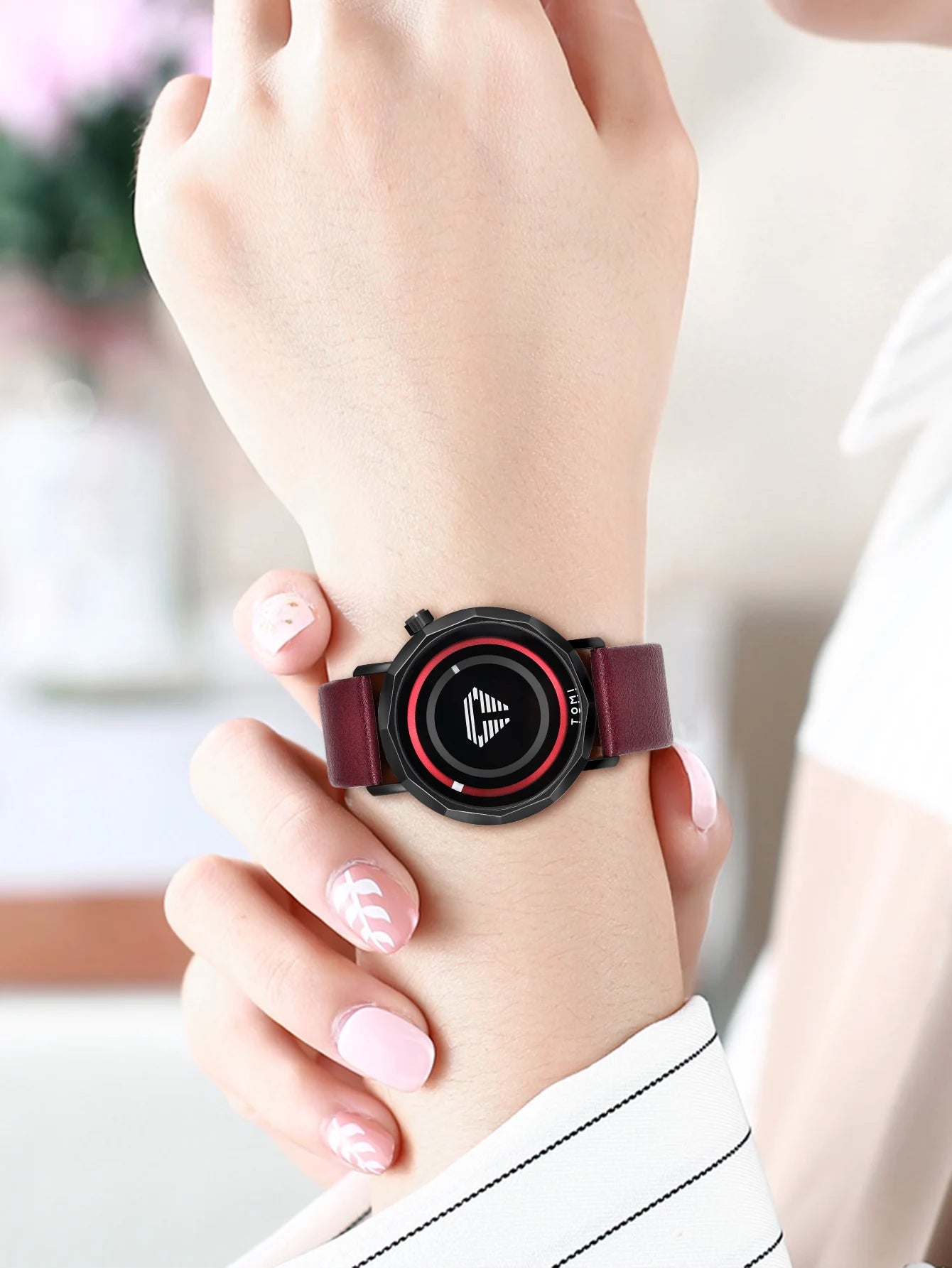 TOMI Women's Minimalist Retro Quartz Watch Fashion Creative Versatile Women's Watch Clock Gift Reloj Festival Gift