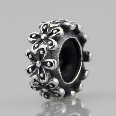 Mistletoe 925 Sterling Silver Cute Sweet Strawberries Stopper Spacer Charm Bead Fit European 3.0mm Bracelet Jewelry