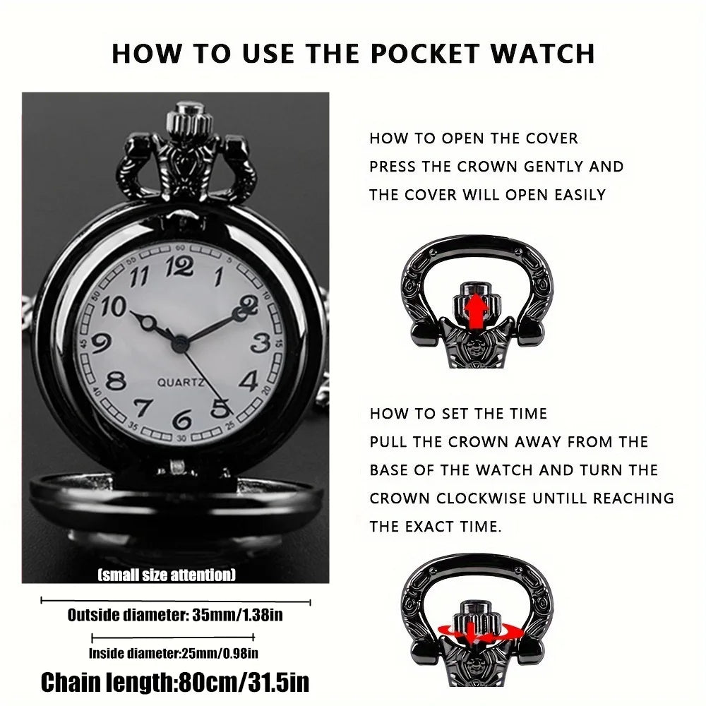 The Mother Road Route 66 Pocket Watch Cool Black Motorbike Clock Elegant Exquisite Pendant With Necklace Chain Relogio Best Gift