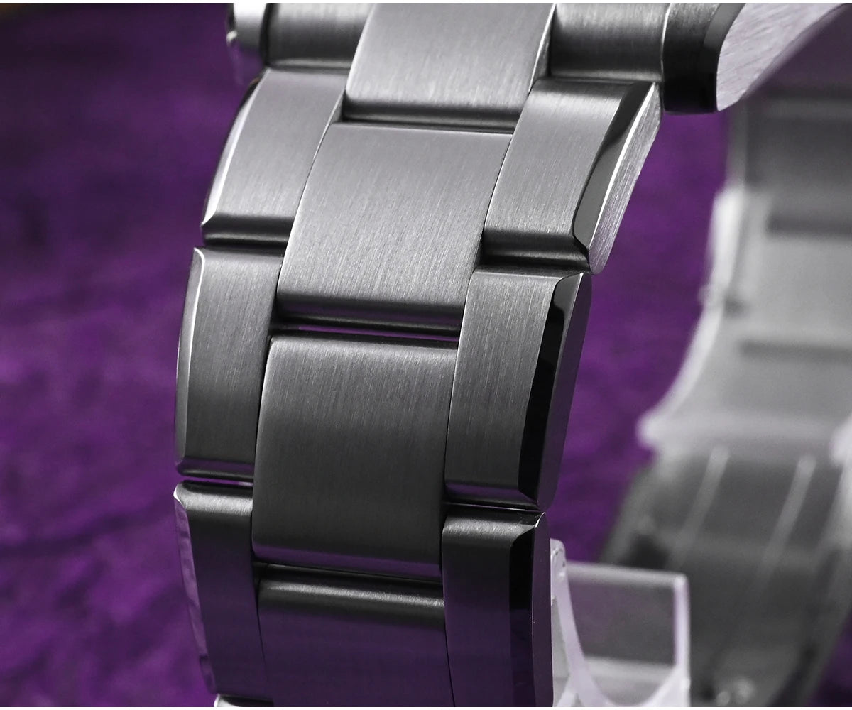 San Martin Men Automatic Watch 39mm Mechanical Wristwatch Diver 10ATM Waterproof Luminous Sapphire NH35 Oil Pressed Dial