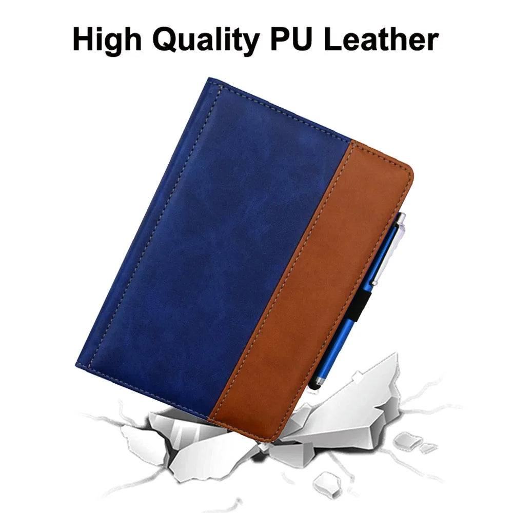 New Updated Folio Flip Book Cover Case for Capa Kindle Touch 2011 2012 D01200 Ebook Reader Magnetic Closured Pouch Case + s Pen