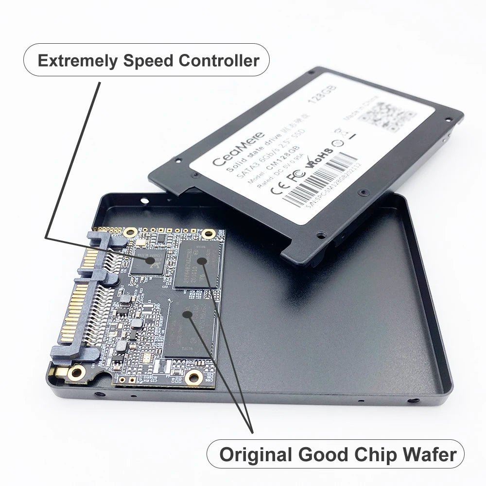 SSD 120gb CeaMere SOLID STATE DISK 10PCS 128gb 240gb 256GB 480GB 512GB 960GB ssd1TB 2TB Internal hard drive SSD desktop notebook