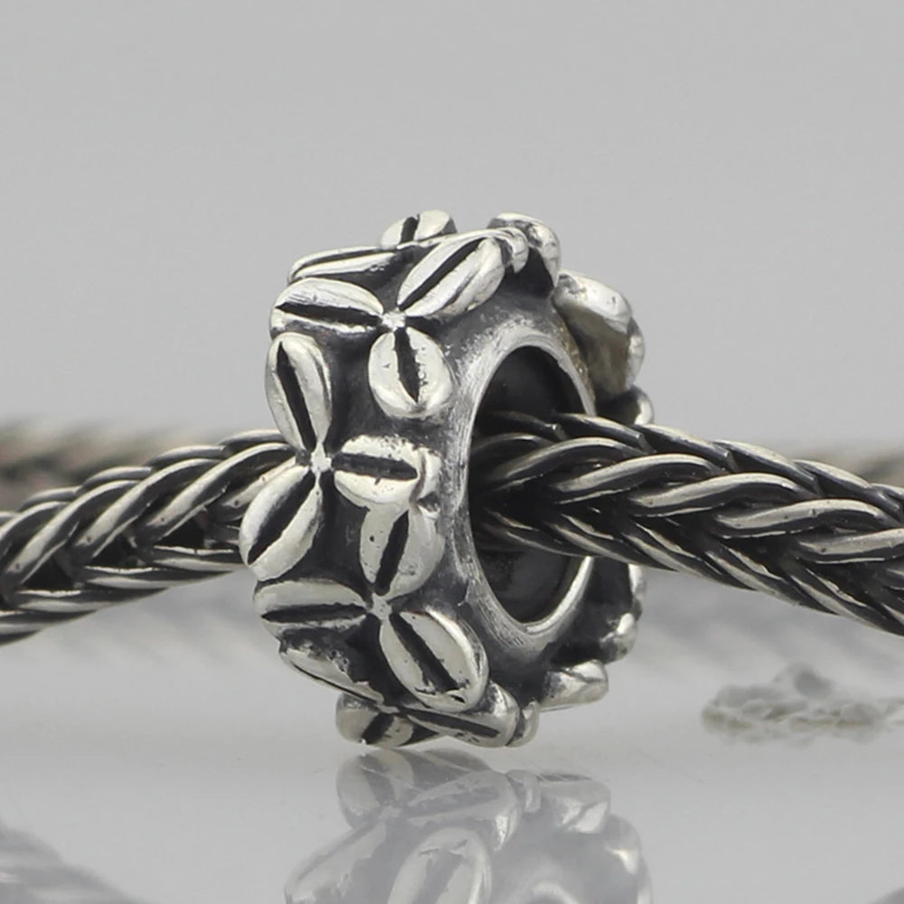 Mistletoe 925 Sterling Silver Cute Sweet Strawberries Stopper Spacer Charm Bead Fit European 3.0mm Bracelet Jewelry